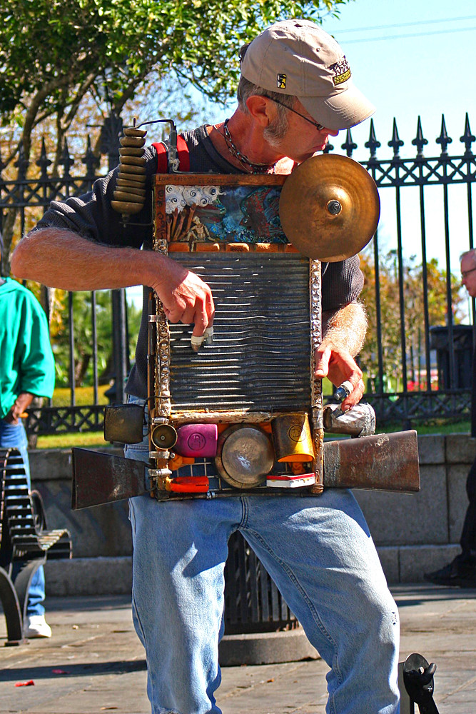 little guy and washboard