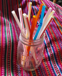 drying straws