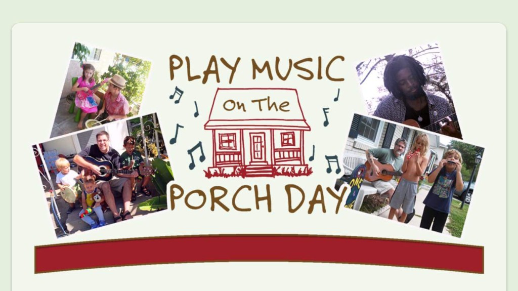 Porch day music icon